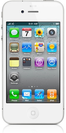 Смартфон APPLE iPhone 4 8GB White - Губаха