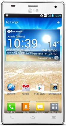Смартфон LG Optimus 4X HD P880 White - Губаха