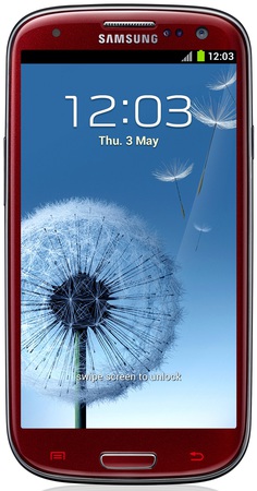 Смартфон Samsung Galaxy S3 GT-I9300 16Gb Red - Губаха